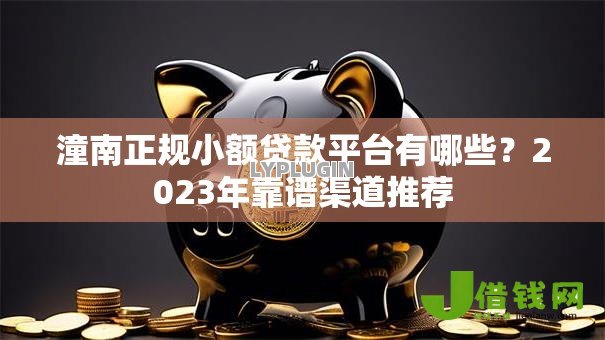 潼南正规小额贷款平台有哪些？2023年靠谱渠道推荐