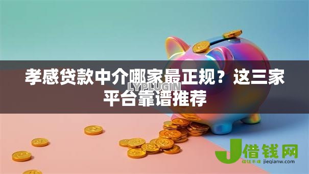 孝感贷款中介哪家最正规？这三家平台靠谱推荐