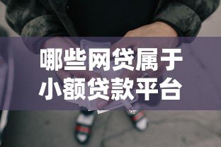哪些网贷属于小额贷款平台？2023年靠谱小额贷款推荐
