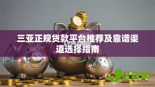 三亚正规贷款平台推荐及靠谱渠道选择指南 三亚正规贷款平台推荐及靠谱渠道选择指南