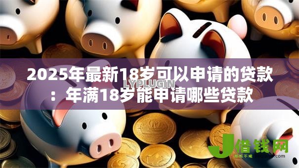 2025年最新18岁可以申请的贷款:年满18岁能申请哪些贷款 2025年最新18岁可以申请的贷款:年满18岁能申请哪些贷款