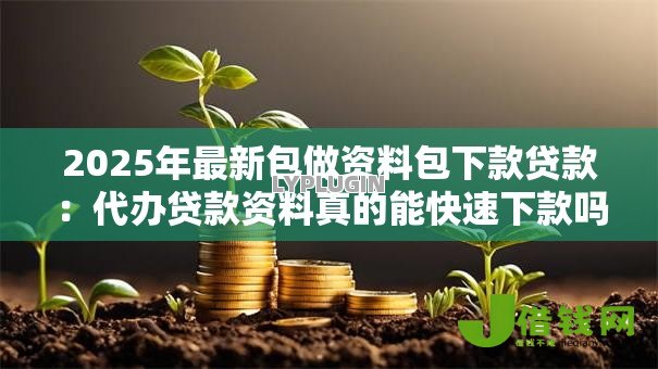 2025年最新包做资料包下款贷款：代办贷款资料真的能快速下款吗