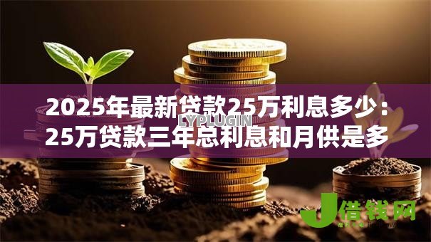 2025年最新贷款25万利息多少：25万贷款三年总利息和月供是多少