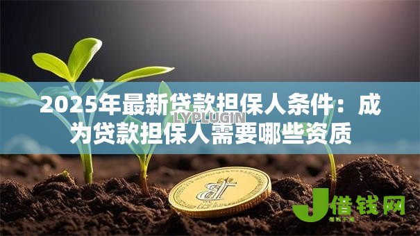2025年最新贷款担保人条件：成为贷款担保人需要哪些资质