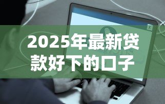 2025年最新贷款好下的口子：哪些贷款平台容易通过审核