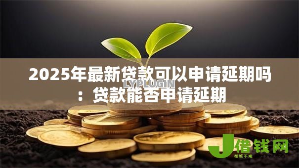 2025年最新贷款可以申请延期吗：贷款能否申请延期