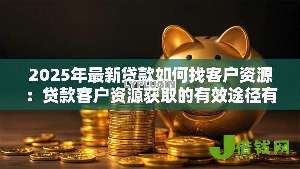2025年最新贷款如何找客户资源：贷款客户资源获取的有效途径有哪些