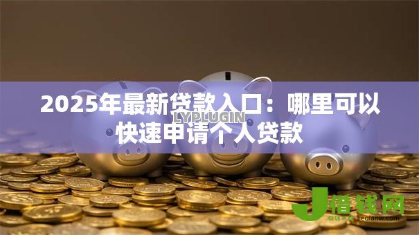2025年最新贷款入口:哪里可以快速申请个人贷款 2025年最新贷款入口:哪里可以快速申请个人贷款