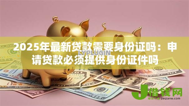 2025年最新贷款需要身份证吗:申请贷款必须提供身份证件吗 2025年最新贷款需要身份证吗:申请贷款必须提供身份证件吗