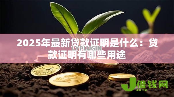 2025年最新贷款证明是什么:贷款证明有哪些用途 2025年最新贷款证明是什么:贷款证明有哪些用途