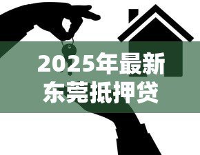 2025年最新东莞抵押贷款公司：东莞房产抵押贷款哪家更靠谱