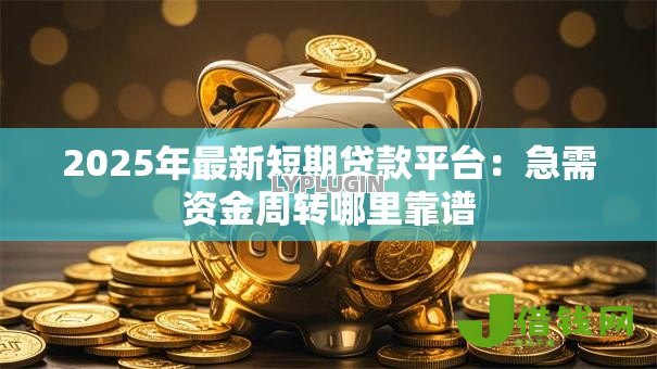 2025年最新短期贷款平台：急需资金周转哪里靠谱