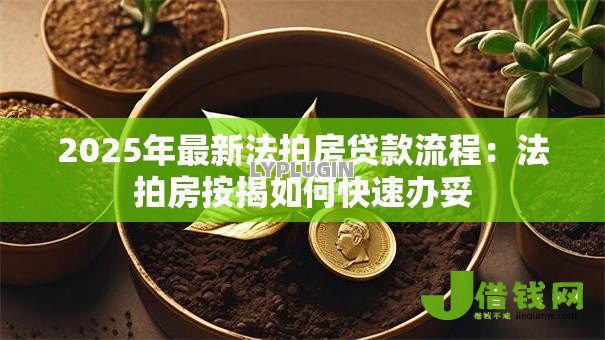 2025年最新法拍房贷款流程:法拍房按揭如何快速办妥 2025年最新法拍房贷款流程:法拍房按揭如何快速办妥