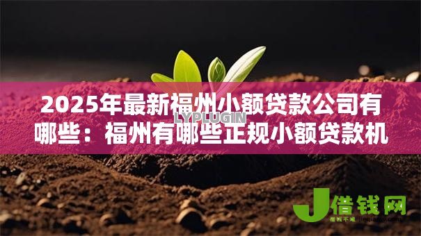 2025年最新福州小额贷款公司有哪些：福州有哪些正规小额贷款机构