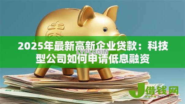 2025年最新高新企业贷款:科技型公司如何申请低息融资 2025年最新高新企业贷款:科技型公司如何申请低息融资