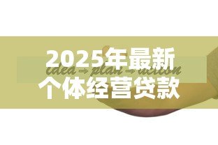 2025年最新个体经营贷款:小微企业如何申请低息经营贷 2025年最新个体经营贷款:小微企业如何申请低息经营贷