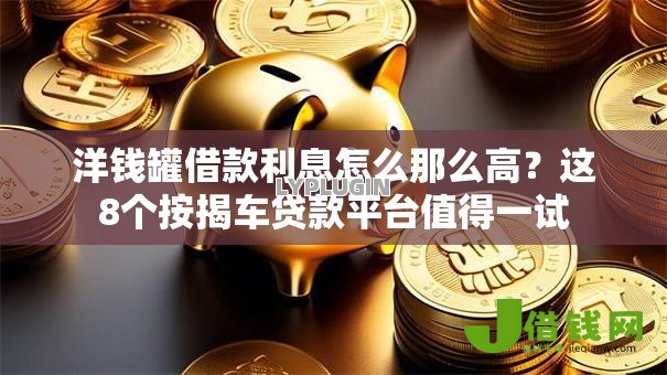 洋钱罐借款利息怎么那么高？这8个按揭车贷款平台值得一试
