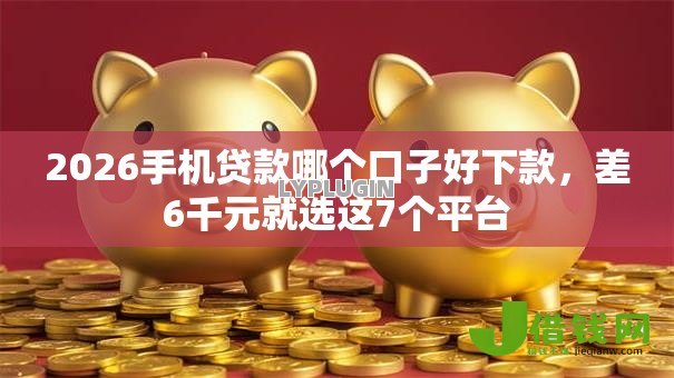 2026手机贷款哪个口子好下款，差6千元就选这7个平台