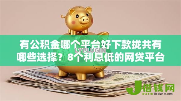 有公积金哪个平台好下款拢共有哪些选择？8个利息低的网贷平台详解