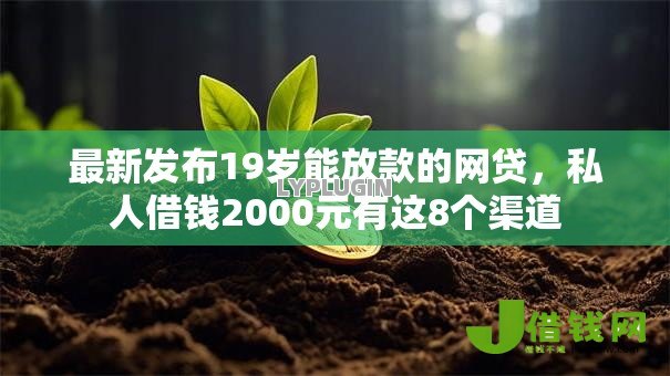 最新发布19岁能放款的网贷,私人借钱2000元有这8个渠道 最新发布19岁能放款的网贷,私人借钱2000元有这8个渠道