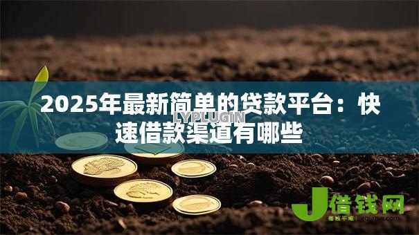 2025年最新简单的贷款平台:快速借款渠道有哪些 2025年最新简单的贷款平台:快速借款渠道有哪些