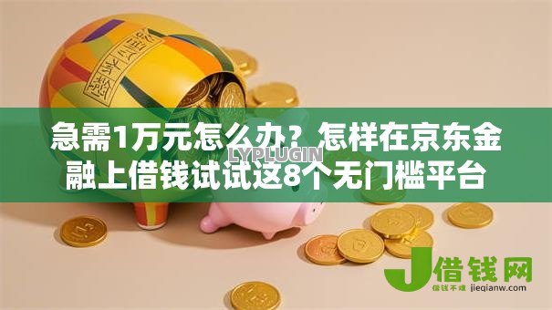 急需1万元怎么办？怎样在京东金融上借钱试试这8个无门槛平台