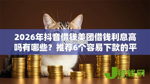 2026年抖音借钱美团借钱利息高吗有哪些？推荐6个容易下款的平台