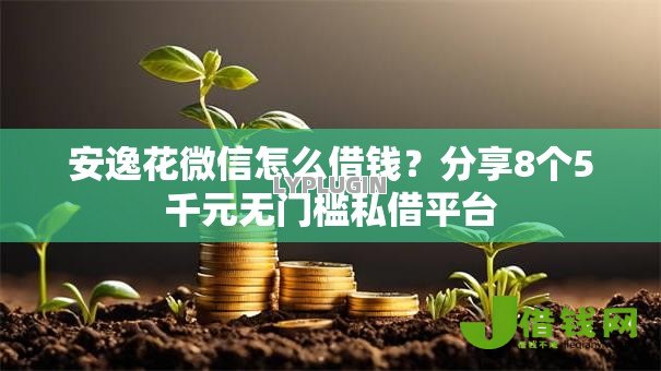 安逸花微信怎么借钱？分享8个5千元无门槛私借平台
