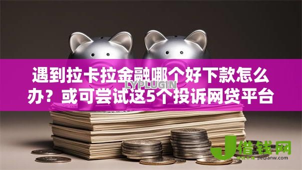 遇到拉卡拉金融哪个好下款怎么办?或可尝试这5个投诉网贷平台 遇到拉卡拉金融哪个好下款怎么办?或可尝试这5个投诉网贷平台