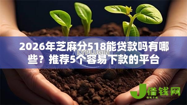 2026年芝麻分518能贷款吗有哪些?推荐5个容易下款的平台 2026年芝麻分518能贷款吗有哪些?推荐5个容易下款的平台