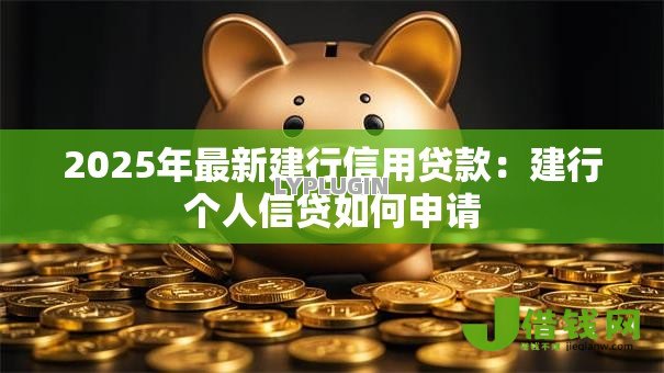 2025年最新建行信用贷款：建行个人信贷如何申请