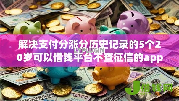 解决支付分涨分历史记录的5个20岁可以借钱平台不查征信的app分享
