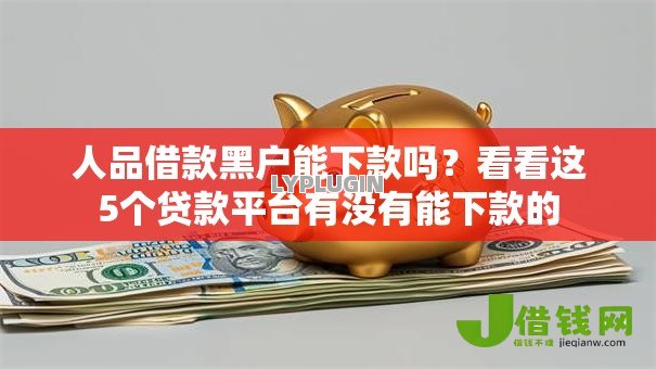 人品借款黑户能下款吗?看看这5个贷款平台有没有能下款的 人品借款黑户能下款吗?看看这5个贷款平台有没有能下款的