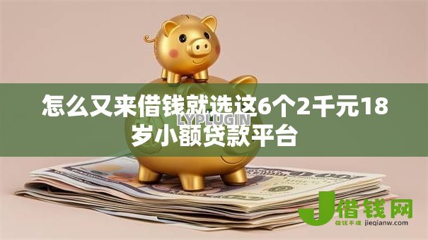怎么又来借钱就选这6个2千元18岁小额贷款平台 怎么又来借钱就选这6个2千元18岁小额贷款平台
