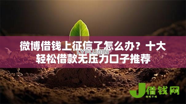 微博借钱上征信了怎么办?十大轻松借款无压力口子推荐 微博借钱上征信了怎么办?十大轻松借款无压力口子推荐