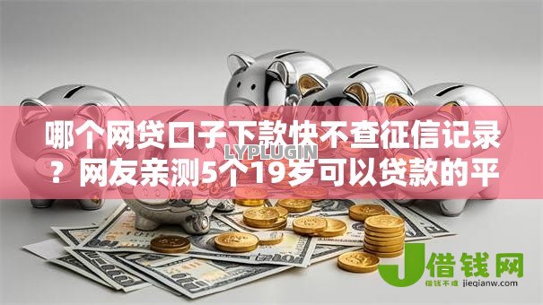 哪个网贷口子下款快不查征信记录?网友亲测5个19岁可以贷款的平台盘点 哪个网贷口子下款快不查征信记录?网友亲测5个19岁可以贷款的平台盘点