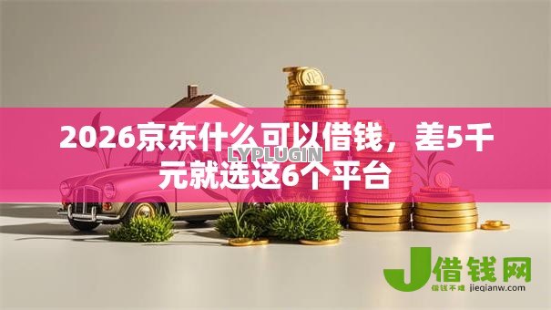 2026京东什么可以借钱，差5千元就选这6个平台