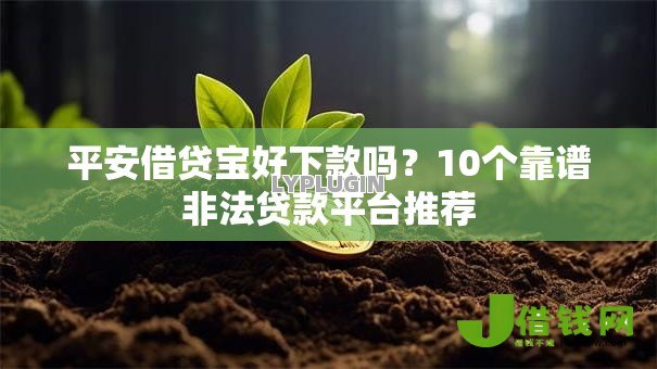 平安借贷宝好下款吗？10个靠谱非法贷款平台推荐