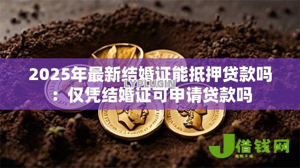 2025年最新结婚证能抵押贷款吗:仅凭结婚证可申请贷款吗 2025年最新结婚证能抵押贷款吗:仅凭结婚证可申请贷款吗