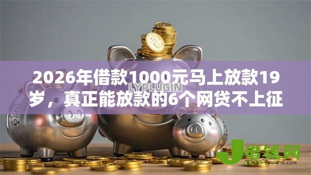 2026年借款1000元马上放款19岁,真正能放款的6个网贷不上征信的平台推荐 2026年借款1000元马上放款19岁,真正能放款的6个网贷不上征信的平台推荐