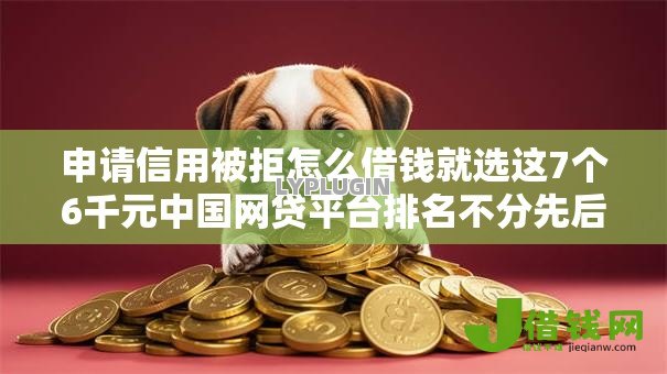 申请信用被拒怎么借钱就选这7个6千元中国网贷平台排名不分先后