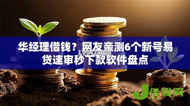 华经理借钱？网友亲测6个新号易贷速审秒下款软件盘点