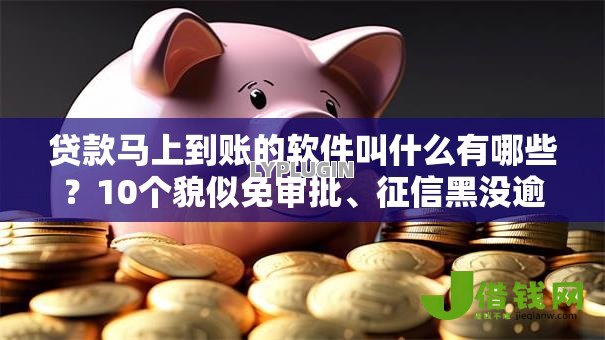 贷款马上到账的软件叫什么有哪些?10个貌似免审批、征信黑没逾期平台可以贷到钱合集 贷款马上到账的软件叫什么有哪些?10个貌似免审批、征信黑没逾期平台可以贷到钱合集