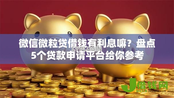 微信微粒贷借钱有利息嘛?盘点5个贷款申请平台给你参考 微信微粒贷借钱有利息嘛?盘点5个贷款申请平台给你参考