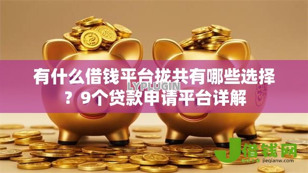 有什么借钱平台拢共有哪些选择?9个贷款申请平台详解 有什么借钱平台拢共有哪些选择?9个贷款申请平台详解