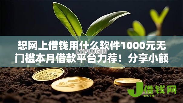 想网上借钱用什么软件1000元无门槛本月借款平台力荐！分享小额网贷口子1000元无门槛借款