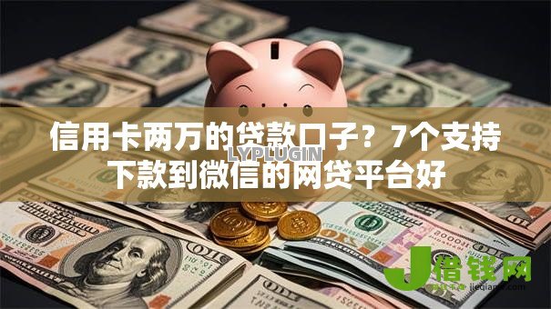 信用卡两万的贷款口子?7个支持下款到微信的网贷平台好 信用卡两万的贷款口子?7个支持下款到微信的网贷平台好
