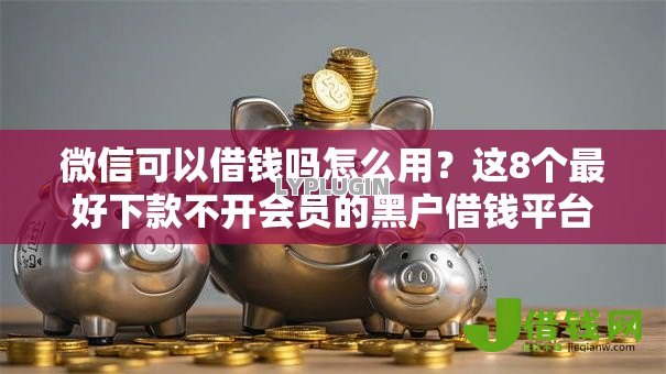 微信可以借钱吗怎么用？这8个最好下款不开会员的黑户借钱平台可以试试
