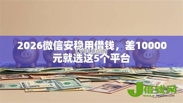 2026微信安稳用借钱,差10000元就选这5个平台 2026微信安稳用借钱,差10000元就选这5个平台