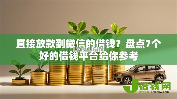 直接放款到微信的借钱？盘点7个好的借钱平台给你参考